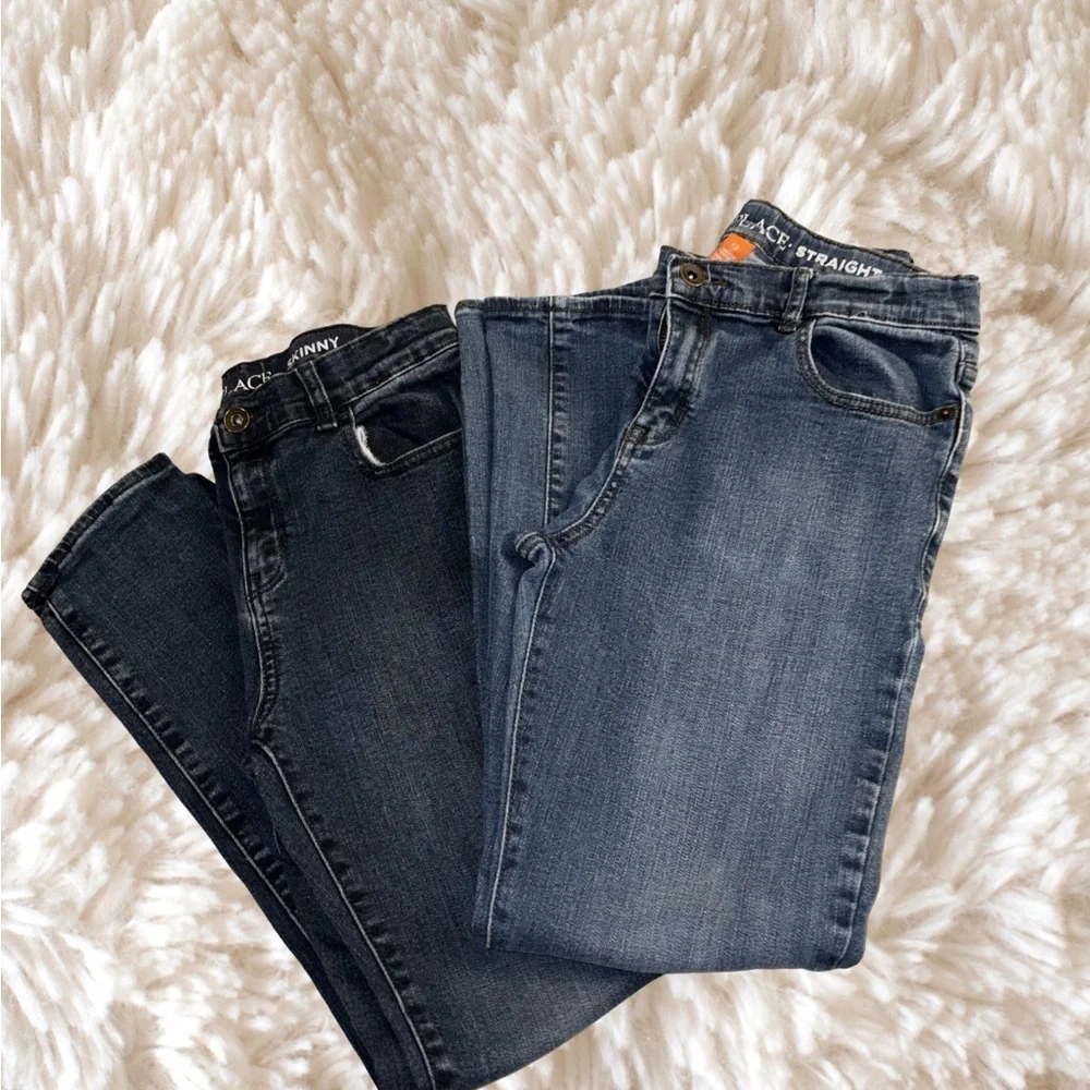 The Children's Place Dark and Light Blue Kids Jeans